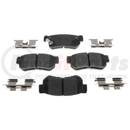 VXD813CH by VORTEX - Brake Parts Inc Vortex Ceramic Disc Brake Pad Set