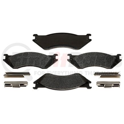 VXD758MH by VORTEX - Brake Parts Inc Vortex Metallic Disc Brake Pad Set