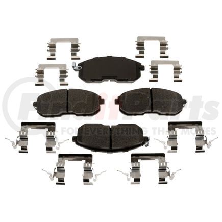 VXD815AMH by VORTEX - Brake Parts Inc Vortex Metallic Disc Brake Pad Set