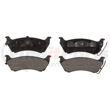 VXD761MH by VORTEX - Brake Parts Inc Vortex Metallic Disc Brake Pad Set