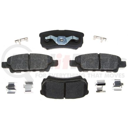 BKP1037CH by BRAKE PRO - Brake Parts Inc Brake Pro OEQF Ceramic Disc Brake Pad Set