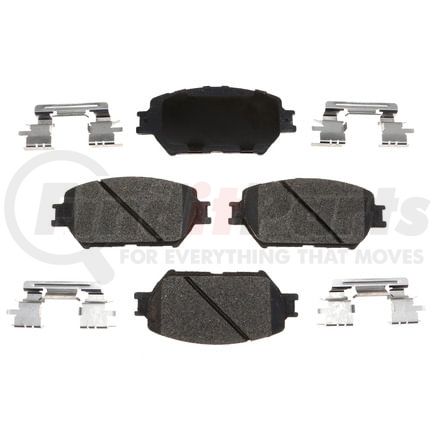 BKP908CH by BRAKE PRO - Brake Parts Inc Brake Pro OEQF Ceramic Disc Brake Pad Set