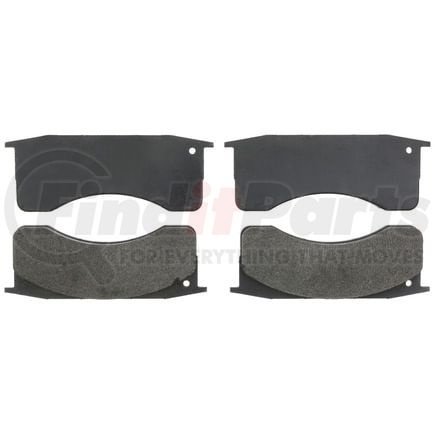 VXD769M by VORTEX - Brake Parts Inc Vortex Metallic Disc Brake Pad Set