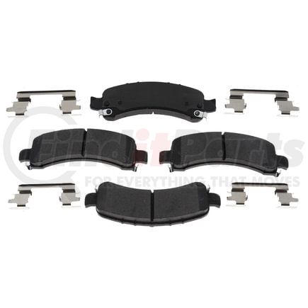 BKP974ACH by BRAKE PRO - Brake Parts Inc Brake Pro OEQF Ceramic Disc Brake Pad Set