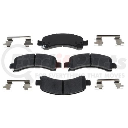 BKP974CH by BRAKE PRO - Brake Parts Inc Brake Pro OEQF Ceramic Disc Brake Pad Set