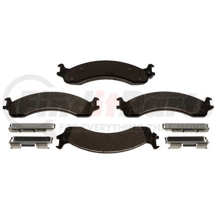 VXD821MH by VORTEX - Brake Parts Inc Vortex Metallic Disc Brake Pad Set