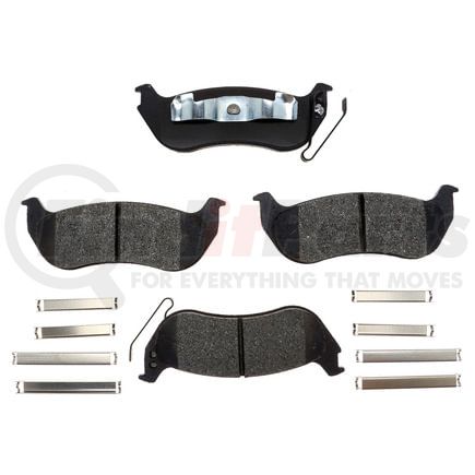 BKP981MH by BRAKE PRO - Brake Parts Inc Brake Pro OEQF Metallic Disc Brake Pad Set