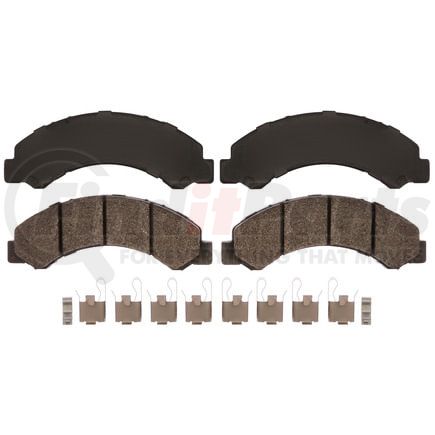 VXD825MH by VORTEX - Brake Parts Inc Vortex Metallic Disc Brake Pad Set