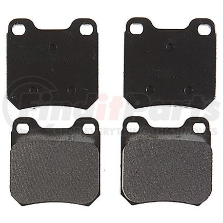 VXD709MH by VORTEX - Brake Parts Inc Vortex Metallic Disc Brake Pad Set