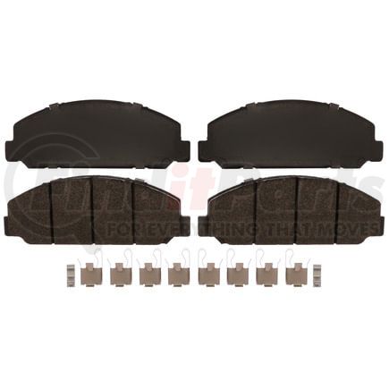 VXD827MH by VORTEX - Brake Parts Inc Vortex Metallic Disc Brake Pad Set