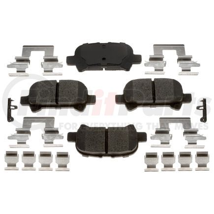 VXD828CH by VORTEX - Brake Parts Inc Vortex Ceramic Disc Brake Pad Set