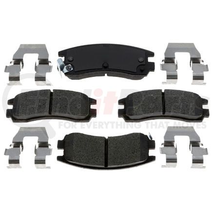 VXD714MH by VORTEX - Brake Parts Inc Vortex Metallic Disc Brake Pad Set