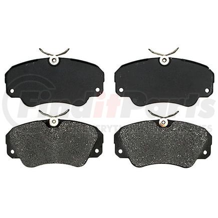 VXD720MH by VORTEX - Brake Parts Inc Vortex Metallic Disc Brake Pad Set