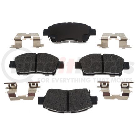 VXD831CH by VORTEX - Brake Parts Inc Vortex Ceramic Disc Brake Pad Set