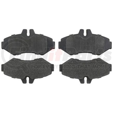 BKP928M by BRAKE PRO - Brake Parts Inc Brake Pro OEQF Metallic Disc Brake Pad Set