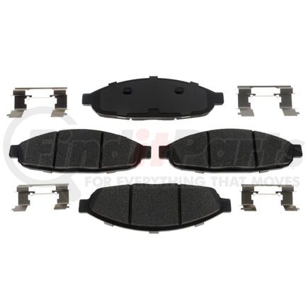 BKP997CH by BRAKE PRO - Brake Parts Inc Brake Pro OEQF Ceramic Disc Brake Pad Set