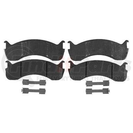 VXD786AMH by VORTEX - Brake Parts Inc Vortex Metallic Disc Brake Pad Set