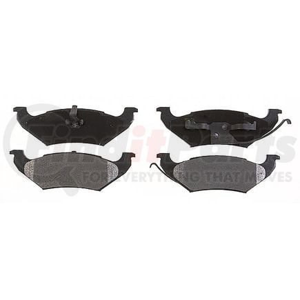 Brake Pro BKP751M Disc Brake Pad Set Brake Parts Inc Brake Pro OEQF Metallic Disc Brake Pad Set