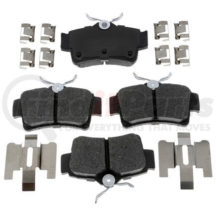 VXD627CH by VORTEX - Brake Parts Inc Vortex Ceramic Disc Brake Pad Set