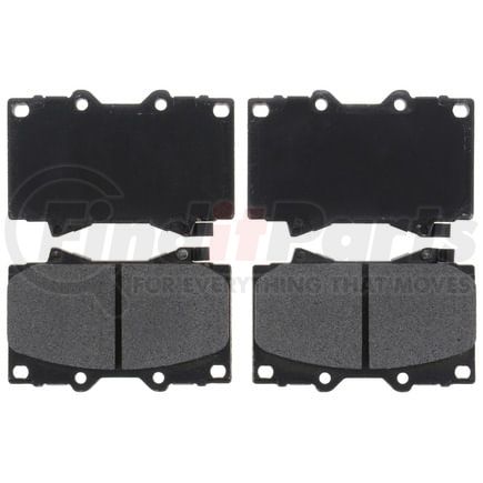 BKP772C by BRAKE PRO - Brake Parts Inc Brake Pro OEQF Ceramic Disc Brake Pad Set