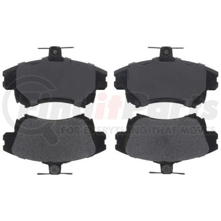 BKP837M by BRAKE PRO - Brake Parts Inc Brake Pro OEQF Metallic Disc Brake Pad Set