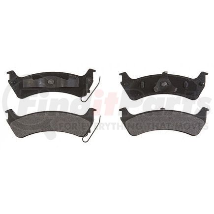 VXD664M by VORTEX - Brake Parts Inc Vortex Metallic Disc Brake Pad Set