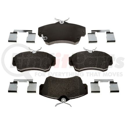 BKP841MH by BRAKE PRO - Brake Parts Inc Brake Pro OEQF Metallic Disc Brake Pad Set