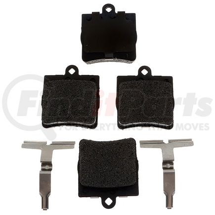 BKP779MH by BRAKE PRO - Brake Parts Inc Brake Pro OEQF Metallic Disc Brake Pad Set