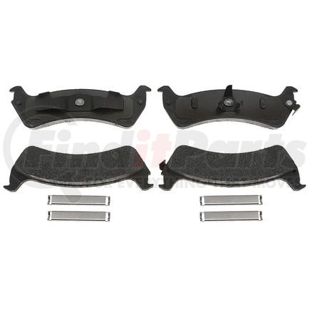VXD667AMH by VORTEX - Brake Parts Inc Vortex Metallic Disc Brake Pad Set