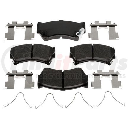 VXD668CH by VORTEX - Brake Parts Inc Vortex Ceramic Disc Brake Pad Set