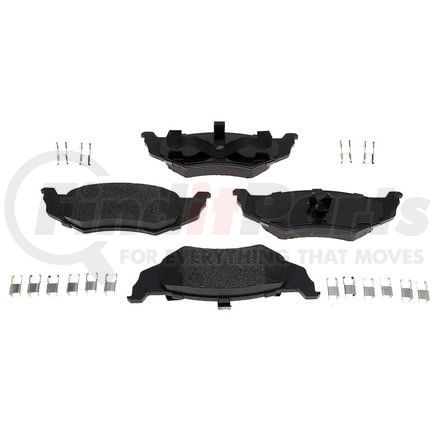 BKP782MH by BRAKE PRO - Brake Parts Inc Brake Pro OEQF Metallic Disc Brake Pad Set
