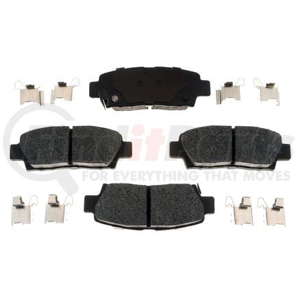 VXD672MH by VORTEX - Brake Parts Inc Vortex Metallic Disc Brake Pad Set