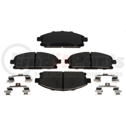 BKP855MH by BRAKE PRO - Brake Parts Inc Brake Pro OEQF Metallic Disc Brake Pad Set