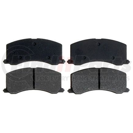VXD677M by VORTEX - Brake Parts Inc Vortex Metallic Disc Brake Pad Set