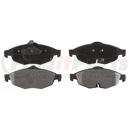 BKP869MH by BRAKE PRO - Brake Parts Inc Brake Pro OEQF Metallic Disc Brake Pad Set