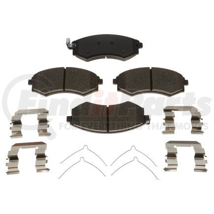 VXD887CH by VORTEX - Brake Parts Inc Vortex Ceramic Disc Brake Pad Set