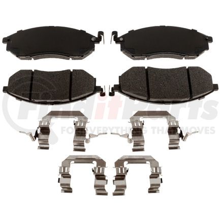 VXD888ACH by VORTEX - Brake Parts Inc Vortex Ceramic Disc Brake Pad Set