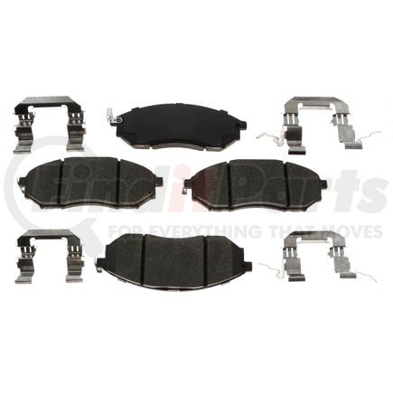 VXD888CH by VORTEX - Brake Parts Inc Vortex Ceramic Disc Brake Pad Set