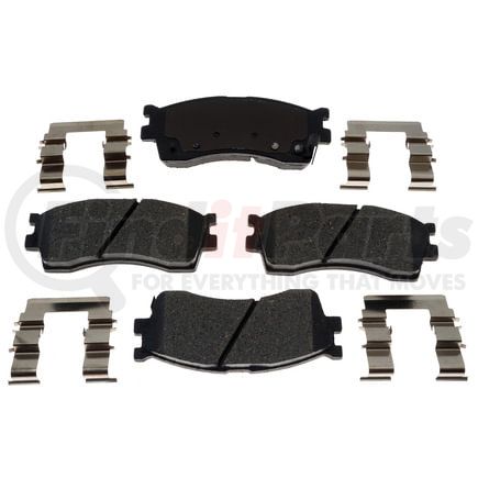 VXD889MH by VORTEX - Brake Parts Inc Vortex Metallic Disc Brake Pad Set