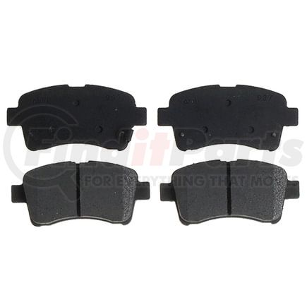 VXD937MH by VORTEX - Brake Parts Inc Vortex Metallic Disc Brake Pad Set