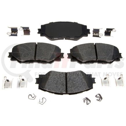 BKP1210CH by BRAKE PRO - Brake Parts Inc Brake Pro OEQF Ceramic Disc Brake Pad Set