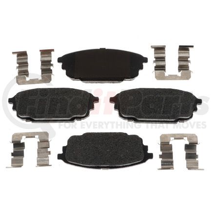 VXD892CH by VORTEX - Brake Parts Inc Vortex Ceramic Disc Brake Pad Set