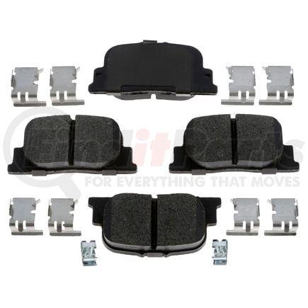 VXD835MH by VORTEX - Brake Parts Inc Vortex Metallic Disc Brake Pad Set