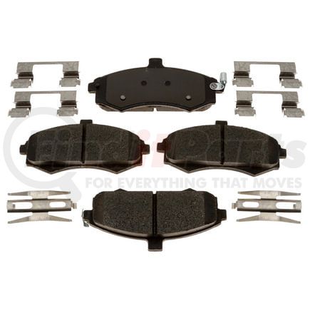 VXD941MH by VORTEX - Brake Parts Inc Vortex Metallic Disc Brake Pad Set
