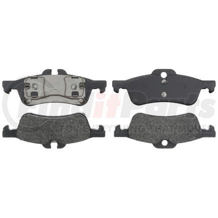BKP1060M by BRAKE PRO - Brake Parts Inc Brake Pro OEQF Metallic Disc Brake Pad Set
