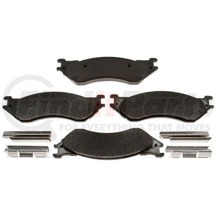 VXD842MH by VORTEX - Brake Parts Inc Vortex Metallic Disc Brake Pad Set