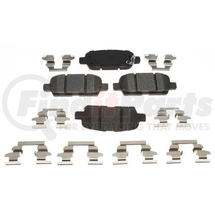 VXD905CH by VORTEX - Brake Parts Inc Vortex Ceramic Disc Brake Pad Set