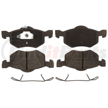 VXD843MH by VORTEX - Brake Parts Inc Vortex Metallic Disc Brake Pad Set