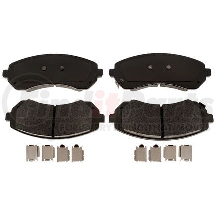 VXD844MH by VORTEX - Brake Parts Inc Vortex Metallic Disc Brake Pad Set