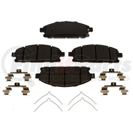 VXD855AMH by VORTEX - Brake Parts Inc Vortex Metallic Disc Brake Pad Set